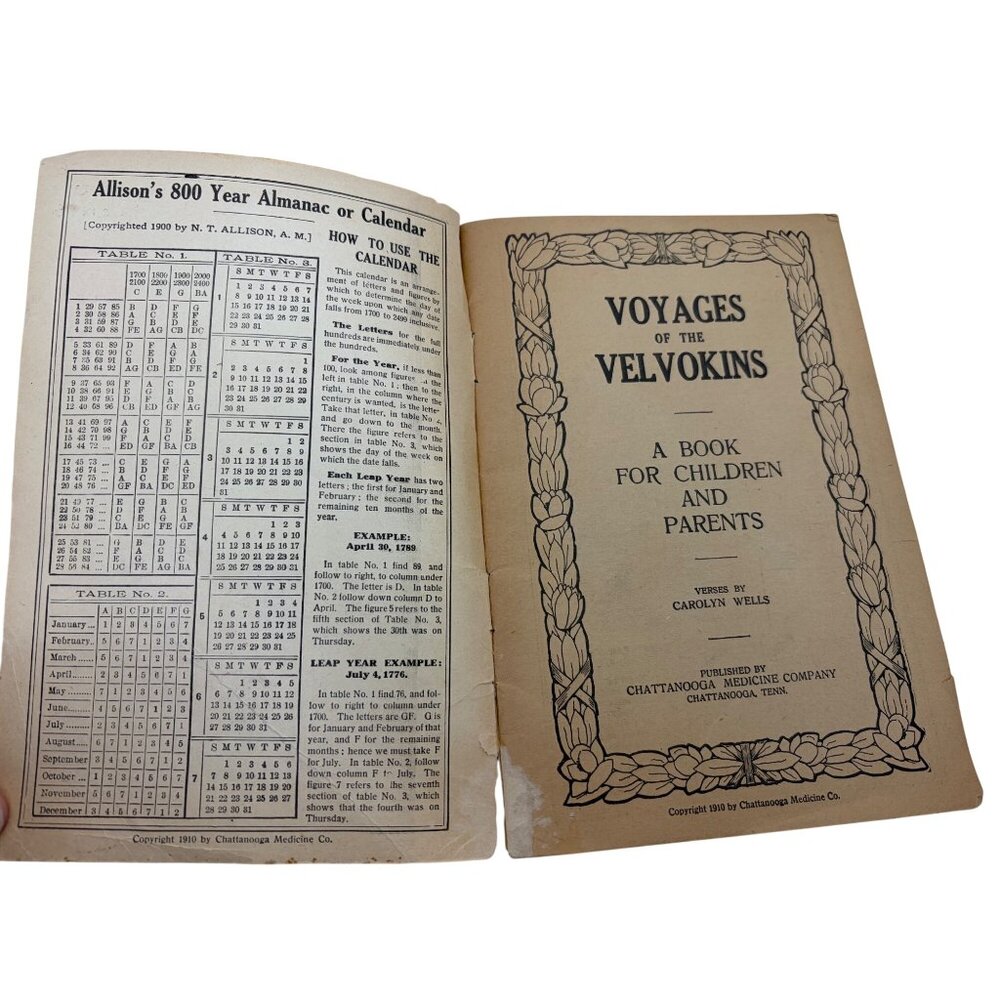 1910 Voyage Of The Velvokins Velvo Laxative Liver Syrup Advertising Booklet - Picture 3 of 10